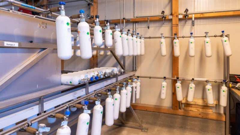 Gasflaschen für den Hausgebrauch